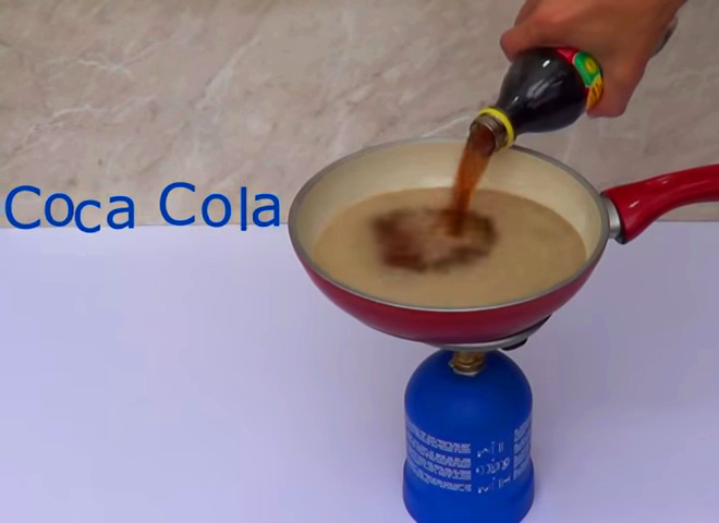 Эксперименты с кока-колой