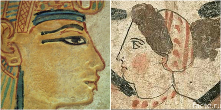 Женщины на фресках