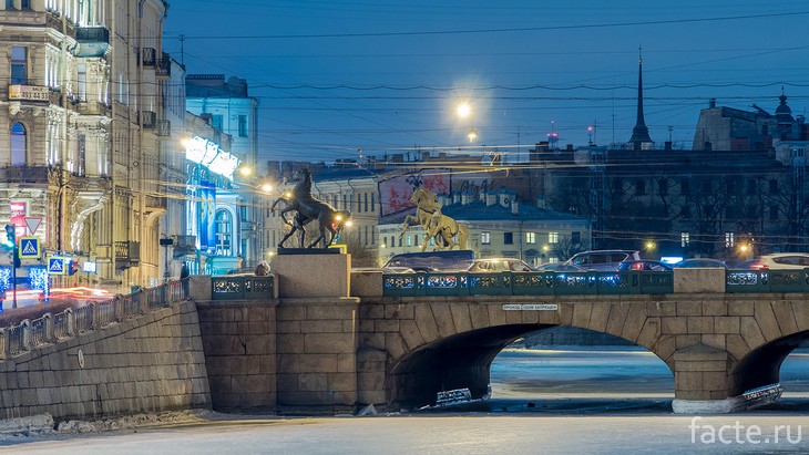 Аничков мост Спб