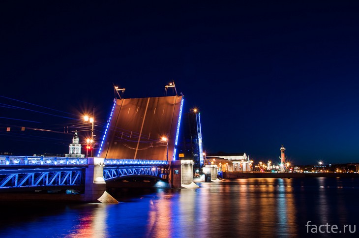Дворцовый мост СПб