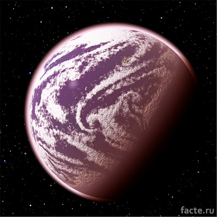 Красивая экзопланета