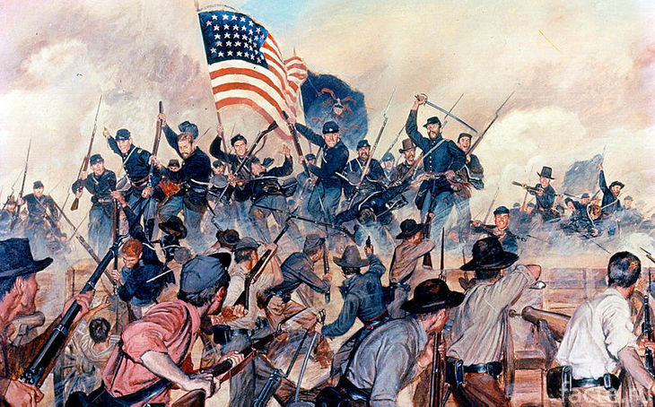 Гражданская война в США. Конфедераты