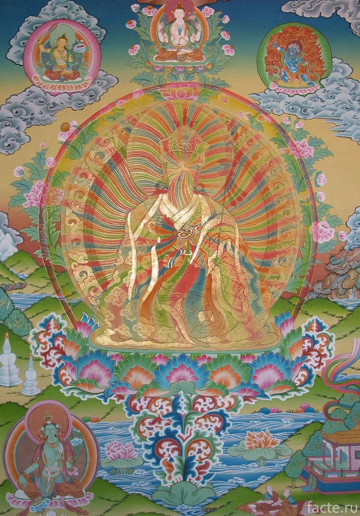 Буддийский рисунок
