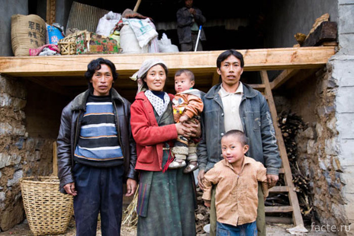 Тибетская семья
