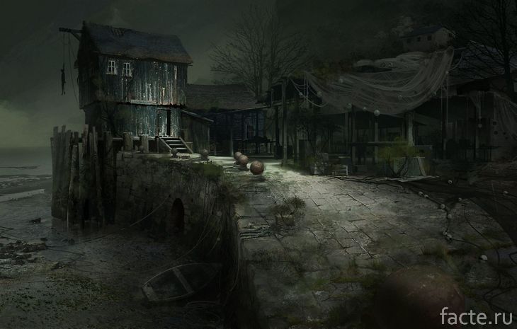 Деревня с привидениями