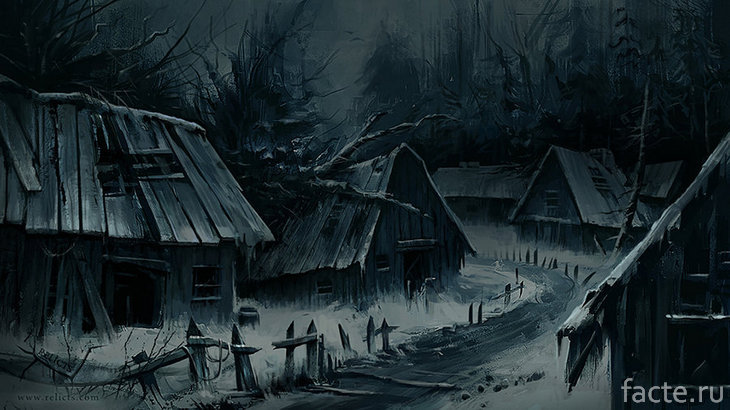 Деревня с привидениями