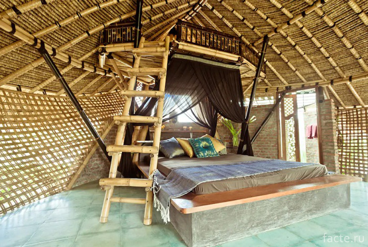 Бали. Бамбуковый эко-коттедж