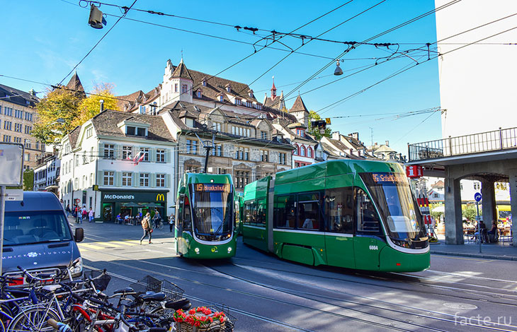 Трамвай в Базеле