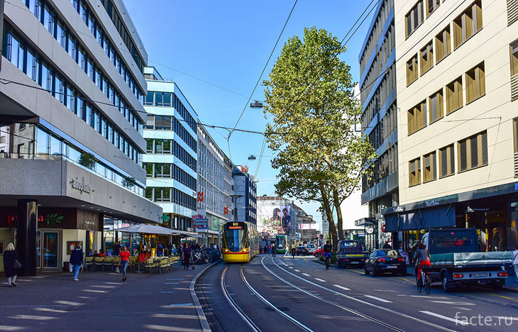 Трамвай в Базеле
