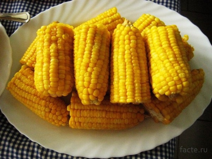 кукуруза вареная