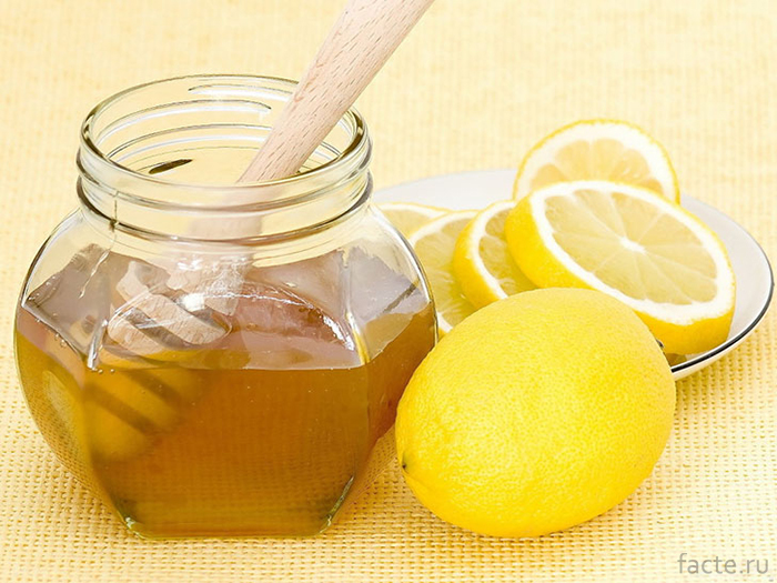 Мед и лимон
