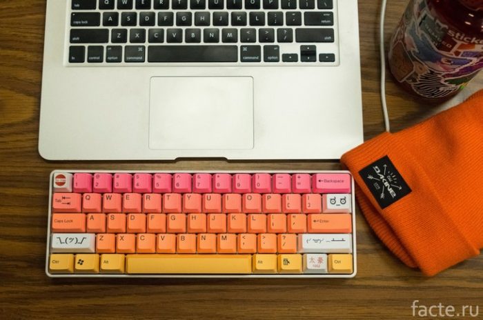 цветная клавиатура