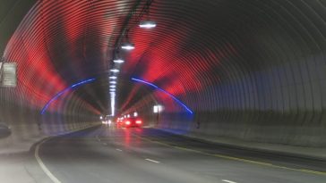 Эйксуннский тоннель норвегия