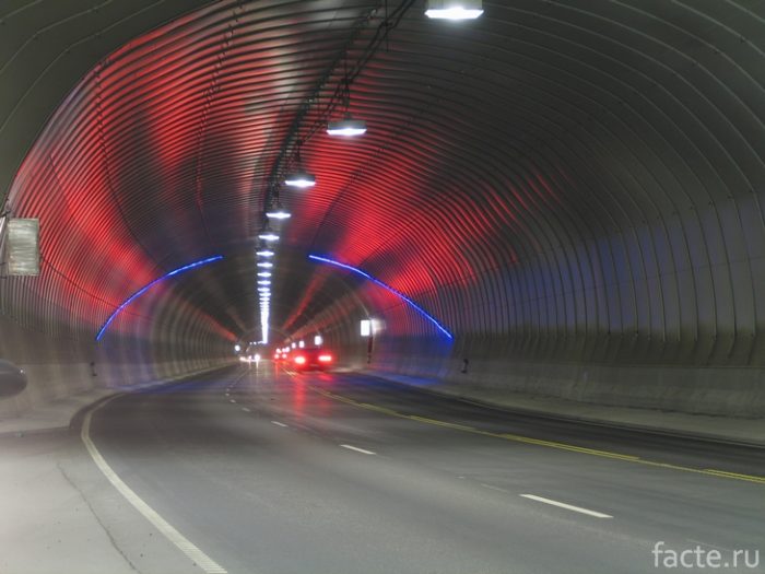 Эйксуннский тоннель норвегия