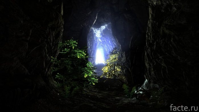 темная пещера